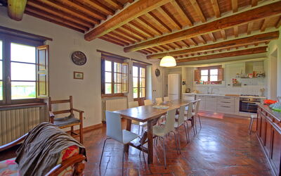 Villa Greta: Cucina, Sala da pranzo