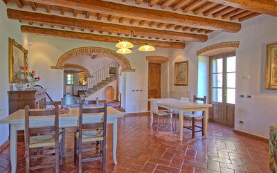 Villa Greta: Sala da pranzo, Soggiorno