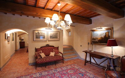 Villa Madia: Woonkamer