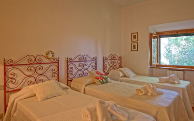 Villa Sorbi: Camera da letto