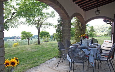 Villa Jasmine: Veranda