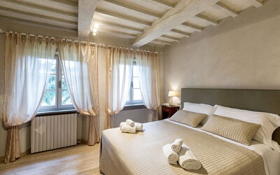 Villa Bagnolo: Double bedroom