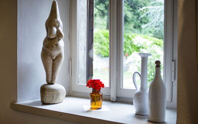 Villa Bagnolo: Living room detail