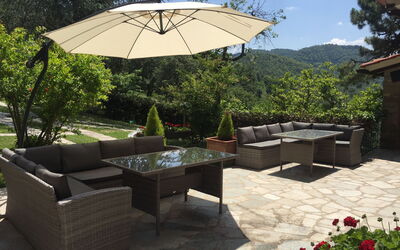 Villa Bagnolo: Veranda