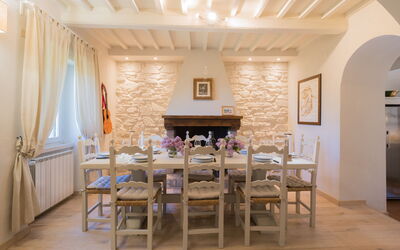 Villa Bagnolo: Salle à manger
