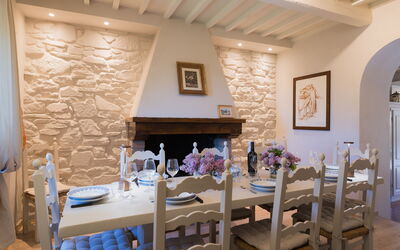 Villa Bagnolo: Salle à manger