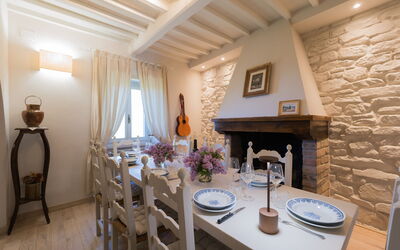 Villa Bagnolo: Salle à manger