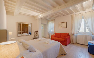 Villa Bagnolo: chambre à coucher