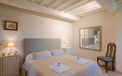 Villa Bagnolo: chambre à coucher