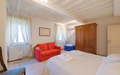 Villa Bagnolo: chambre à coucher