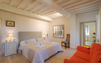 Villa Bagnolo: chambre à coucher
