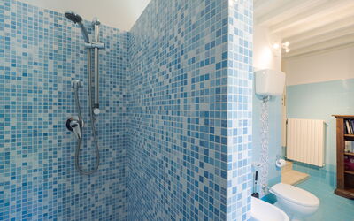 Villa Bagnolo: Détails de la chambre, Salle de bain