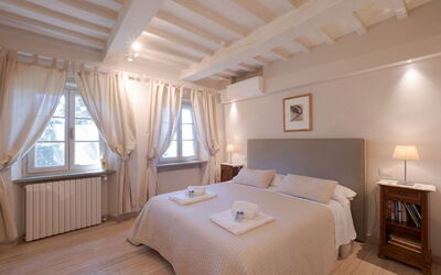 Villa Bagnolo: chambre à coucher