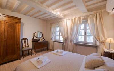 Villa Bagnolo: chambre à coucher