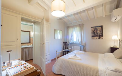 Villa Bagnolo: chambre à coucher
