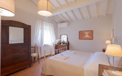 Villa Bagnolo: chambre à coucher