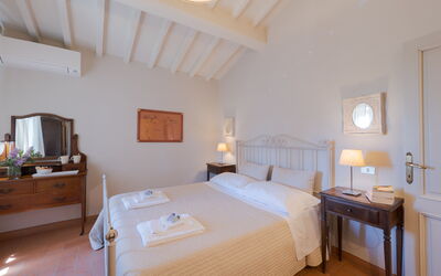Villa Bagnolo: chambre à coucher