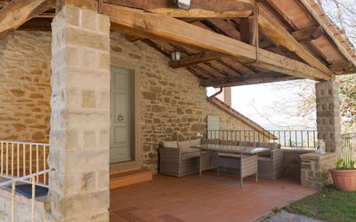 Villa Bagnolo: Balcon / Terrasse / Patio, Extérieurs