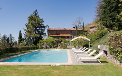 Villa Bagnolo: bassin, Extérieurs
