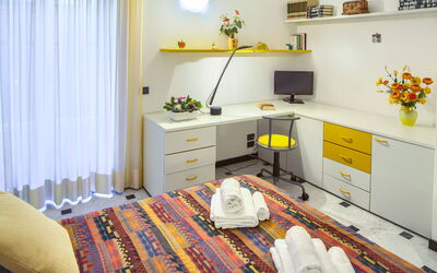 Villa Ligure: chambre à coucher