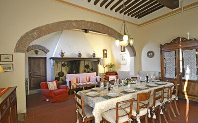 Villa Rosa Maria: Living room and dining room