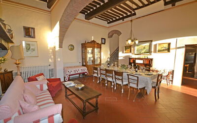 Villa Rosa Maria: Living room and dining room