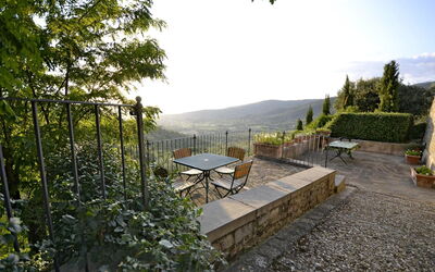Villa Rosa Maria: Veranda and panoramic view