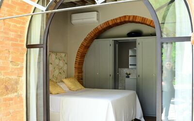 Villa Meravigliosa: villa-colomba-trequanda-villa-camera-da-letto