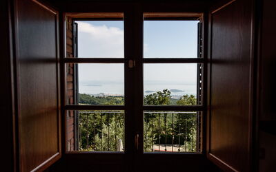 Villa Agilla: View from the property