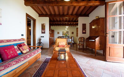 Villa Agilla: Living room