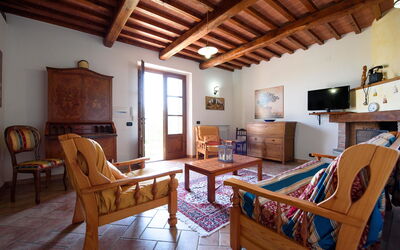 Villa Agilla: Living room