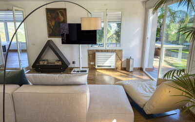 Villa Judy: Cucina, Sala da pranzo, Soggiorno