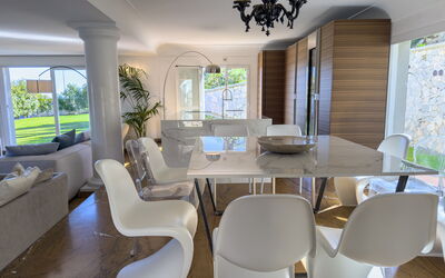 Villa Judy: Cucina, Sala da pranzo, Soggiorno