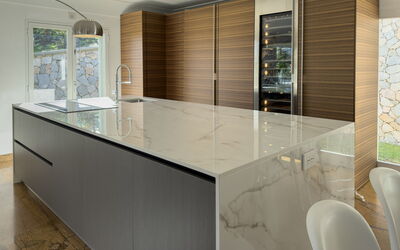 Villa Judy: Cucina, Sala da pranzo, Soggiorno