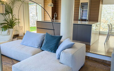 Villa Judy: Cucina, Sala da pranzo, Soggiorno