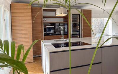 Villa Judy: Cucina, Sala da pranzo, Soggiorno