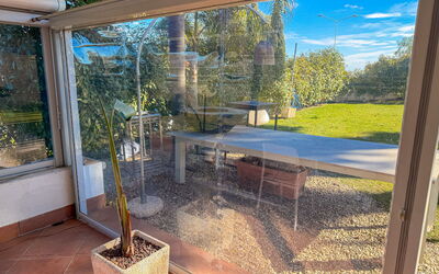 Villa Judy: Balcone / Terrazza / Patio, Sala da pranzo