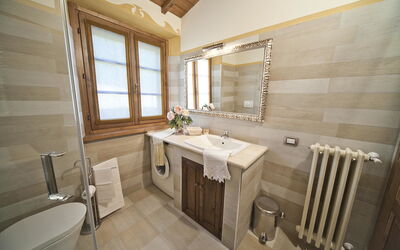 Villa Bentivoglio: Bathroom