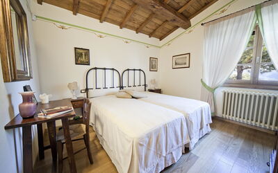 Villa Bentivoglio: Double bedroom