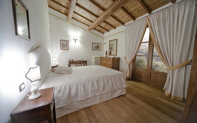 Villa Bentivoglio: Double bedroom