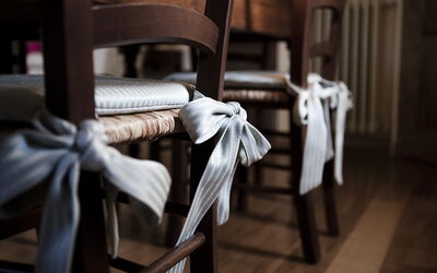 Villa Bentivoglio: Dining room detail