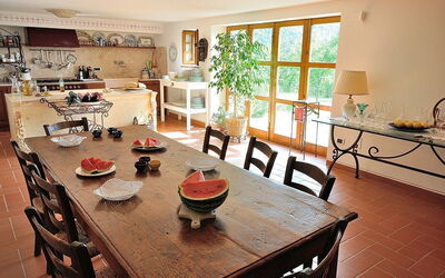 Villa Orazio: Dining room and kitchen