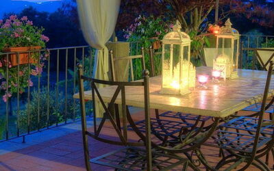 Villa Orazio: Veranda