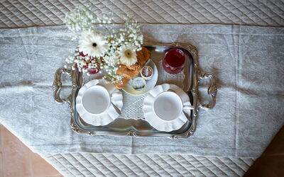 Villa Giulietta: Double bedroom detail