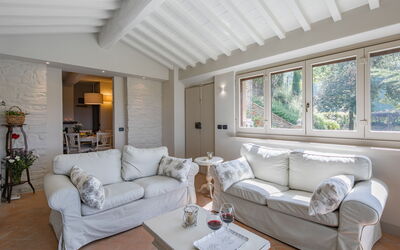 Villa Apollo: Living room