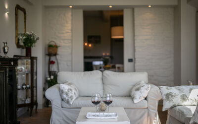 Villa Apollo: Living room