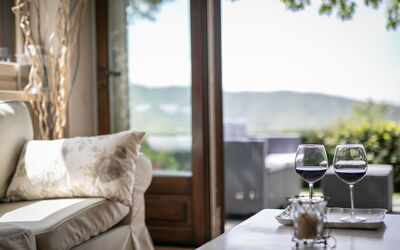 Villa Apollo: Living room detail