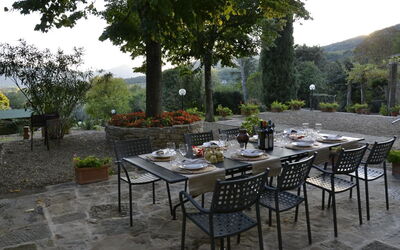 Villa Il Paride: Veranda