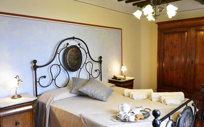 Villa Il Paride: Double bedroom