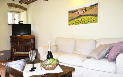 Villa Il Paride: Living room